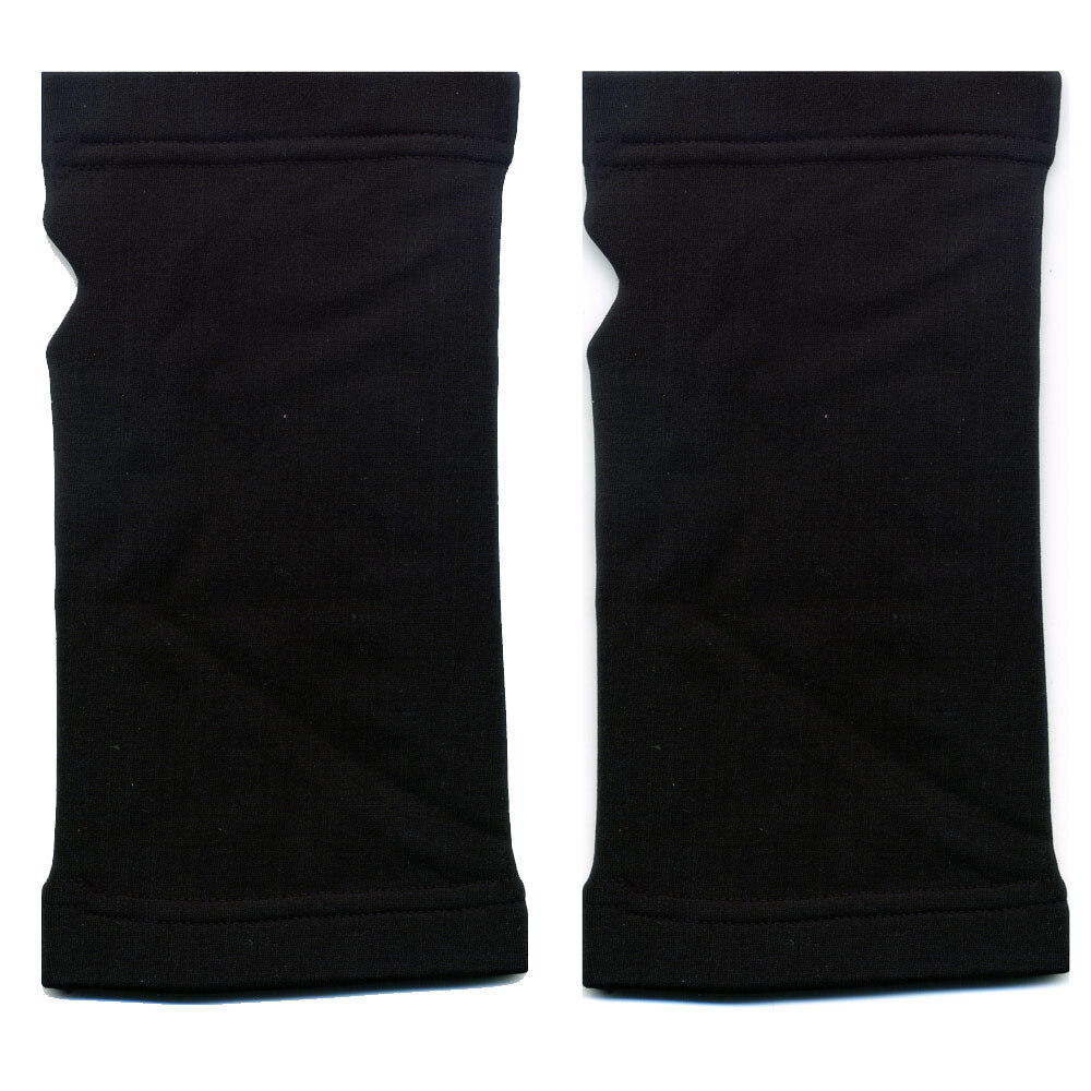 アームウォーマー 指穴付き 裏起毛 しっかり保温/アームカバー 6582x1双/送料無料メール便 拍卖