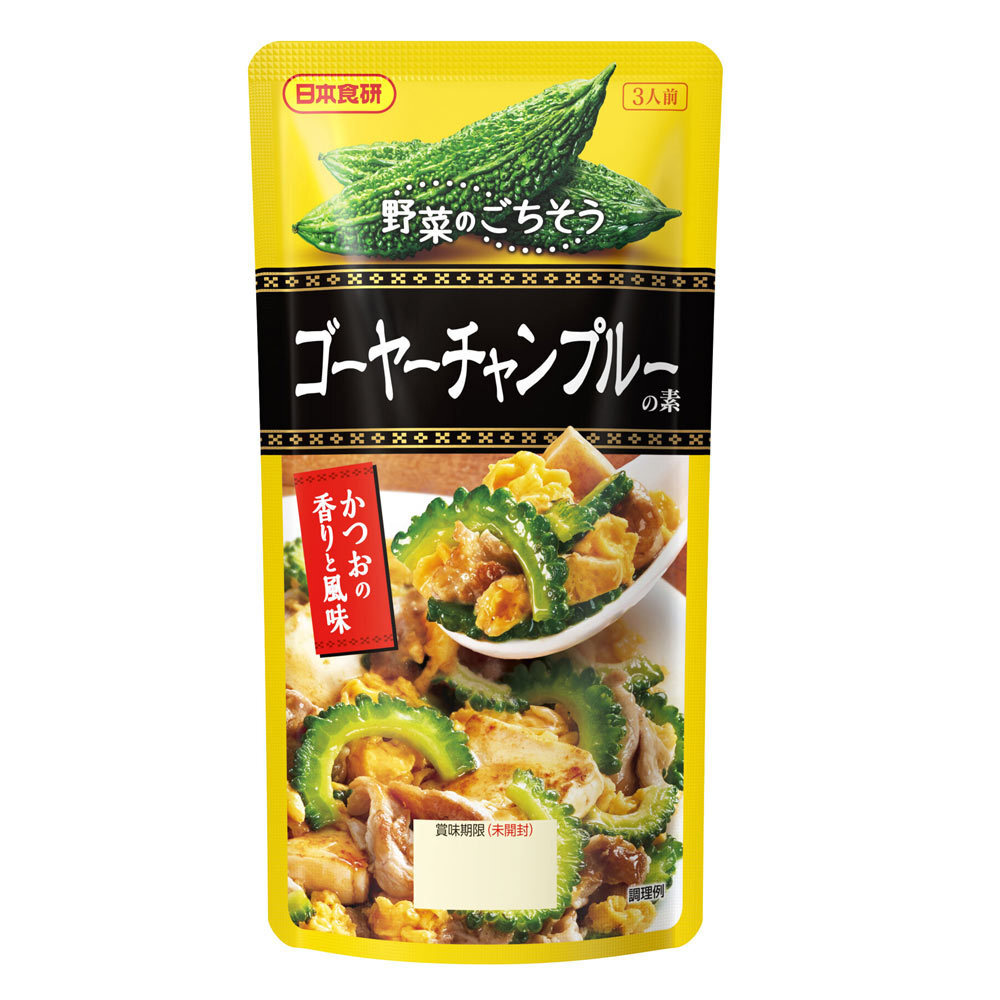 ゴーヤーチャンプルーの素 100g 日本食研/6912x12個セット/卸 代金引換便不可品拍卖