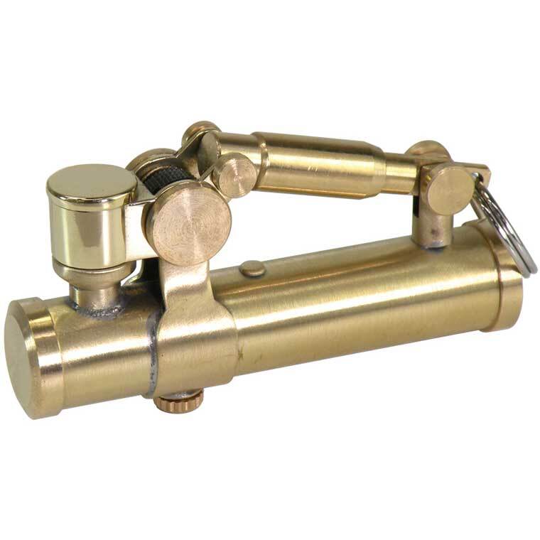 日本製サスペンション式オイルライター デューク 2 ペンギンライター ブラスサテン/2048x1本/送料無料メール便拍卖