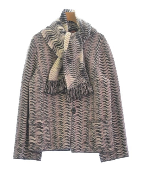 MISSONI ノーカラージャケット レディース ミッソーニ 中古 古着拍卖