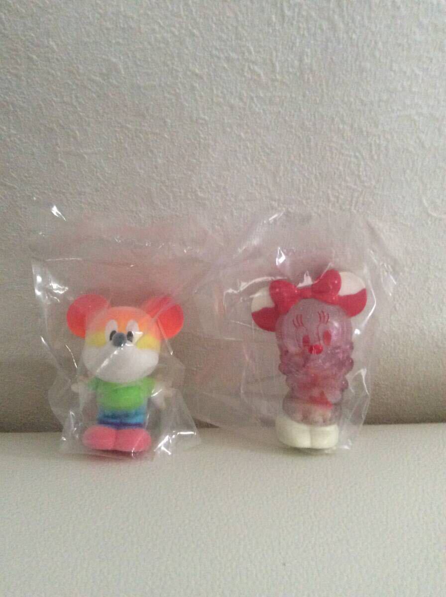 ディズニーフレンズ 8 イマジネーションミックス 2個セット レインボーコットンキャンディ ミッキー いちごみるくかき氷 ミニー ソフビ人形拍卖