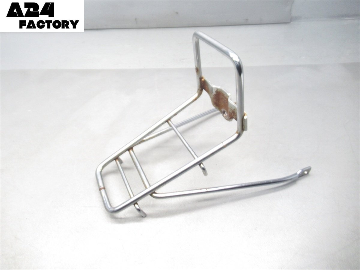 F2R6-1225 ホンダ スーパーカブ90 カスタム フロントキャリア 純正 【HA02-200~ 3速セル付 動画有】拍卖