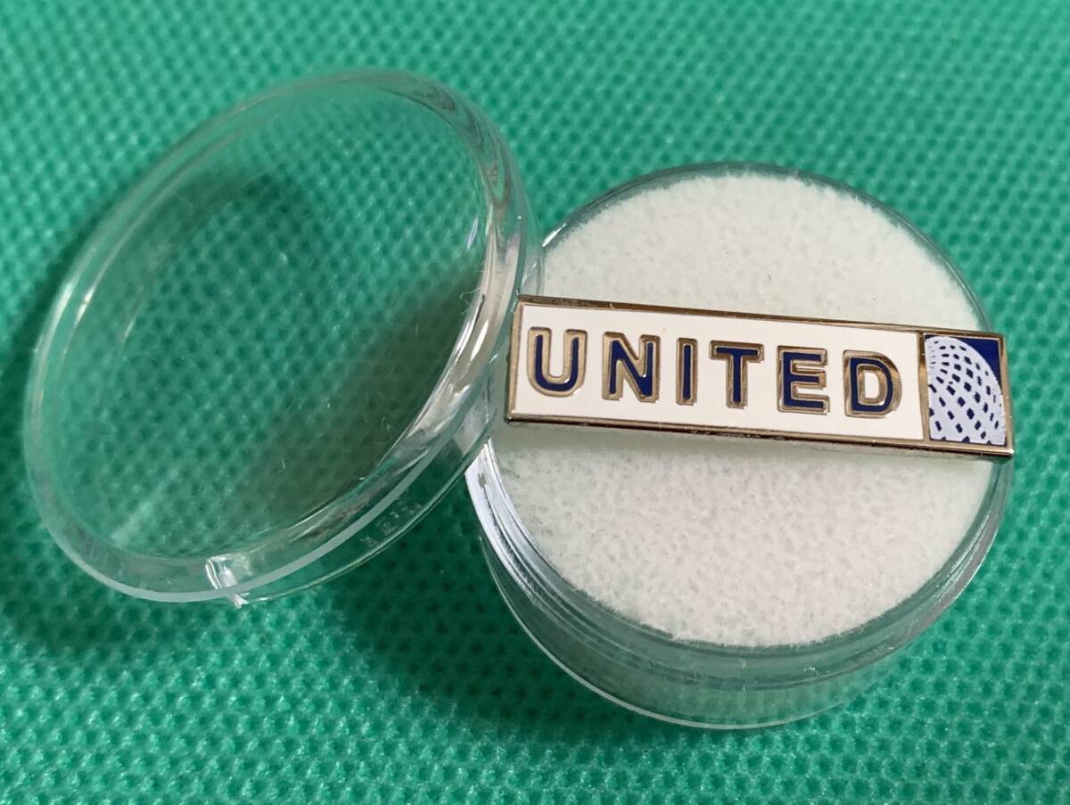 ユナイテッド航空 新ロゴ ピン バッジ スターアライアンス コンチネンタル航空 合併 ボーイング United Airlines拍卖
