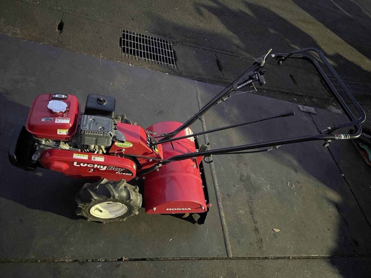 ★ホンダ ラッキーボーイ FU400 ミニ耕運機 (動作確認済み)拍卖