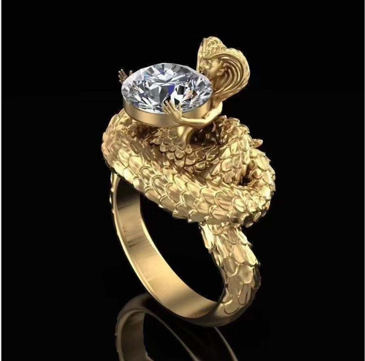 OHJ1391★上質 2色選択可 豪華 かっこいい 欧米 ヴィンテージ アクセサリー ダイヤモンド 指輪 メンズ リング 高級感 リアル拍卖