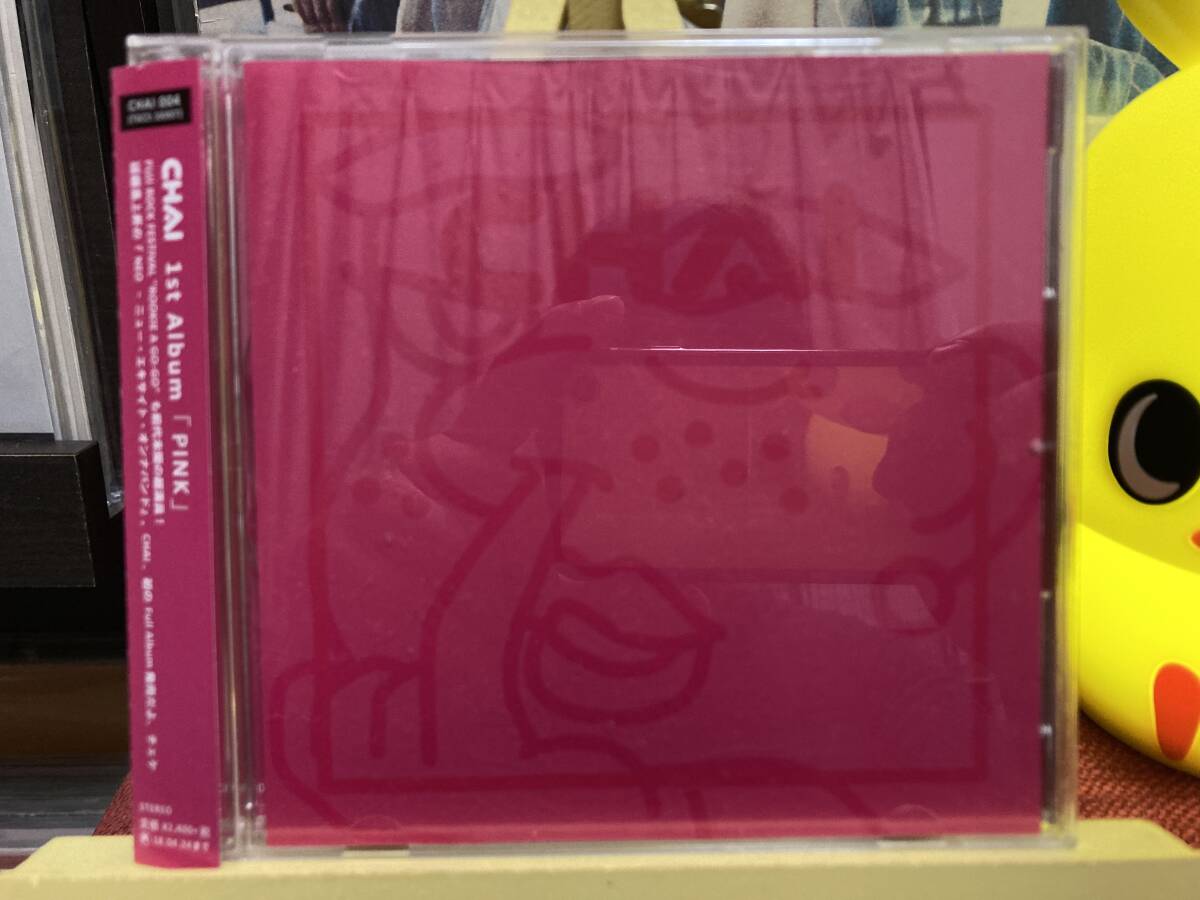 【CD】CHAI チャイ ☆ Pink 17年 Otemoyan Record 国内盤 ガールポップ 名盤 1st マナ カナ ユウキ ユナ sayonara complex 帯付き 良品拍卖