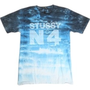 STUSSY ステューシー No.4 TYE DIE TEE BLUE Tシャツ 青 Size 【S】 【新古品・未使用品】 20812563拍卖
