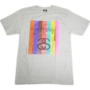 STUSSY ステューシー COLOR SQUARES TEE GREY Tシャツ 灰 Size 【M】 【新古品・未使用品】 20812883拍卖