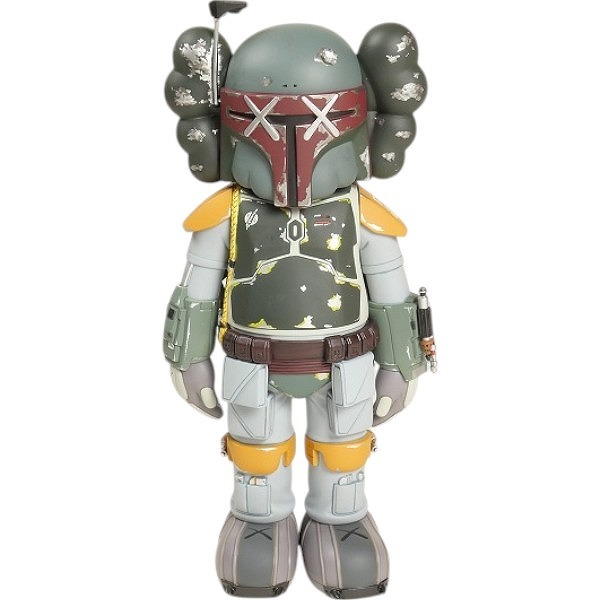 KAWS ×STAR WARS×MEDICOM TOY Boba Fett Companion KAWS Version フィギュア カーキ Size 【フリー】 【中古品-ほぼ新品】 20813370拍卖