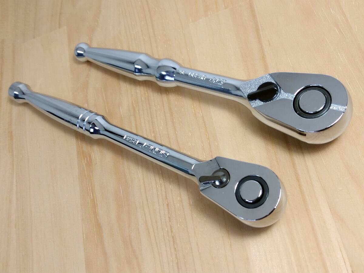 ★SIGNET 9.5sq ラチェットハンドル 12564 KTC ラチェットハンドル BR390 2本セット★シグネット 3/8DR♪拍卖