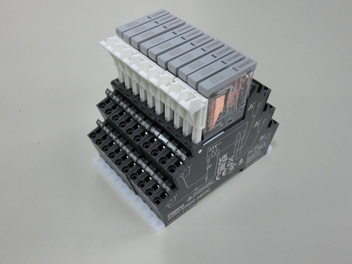 OMRON G2RV-SR500 DC24 スリムI/Oリレー 10個/PAC 在庫2PAC拍卖