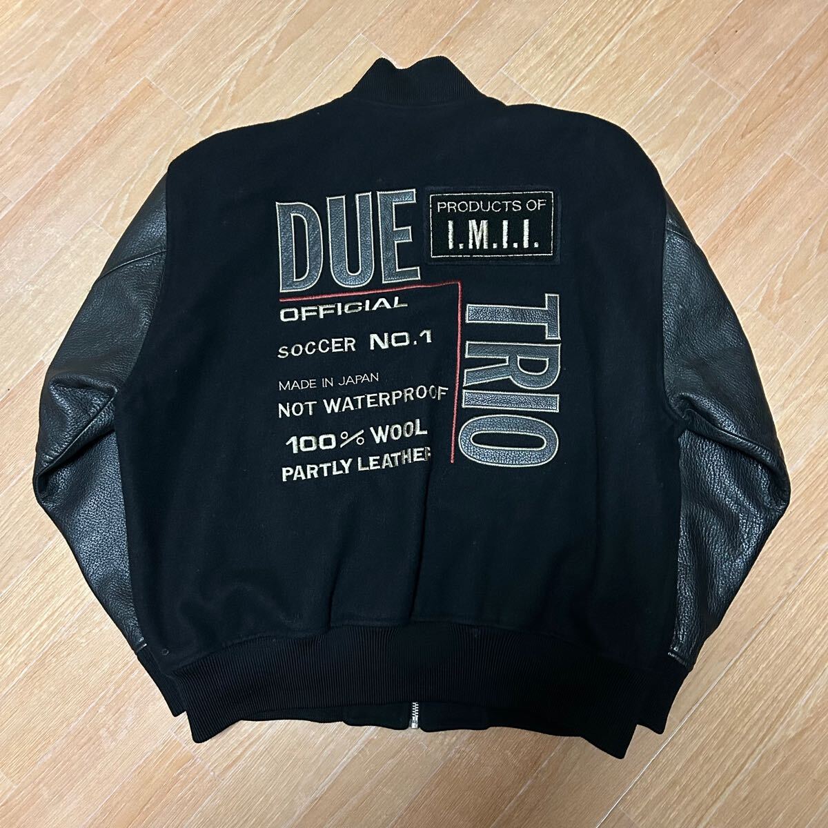 希少 80s DUETRIO ISSEY MIYAKE 袖レザー スタジャン M拍卖