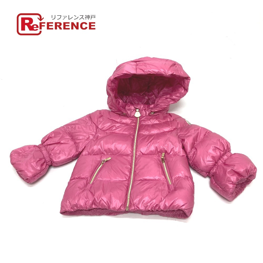 MONCLER モンクレール CHANTILLY キッズダウン ダウンジャケット ジャケット ダウン ダウンジャケット ピンク レディース【中古】拍卖