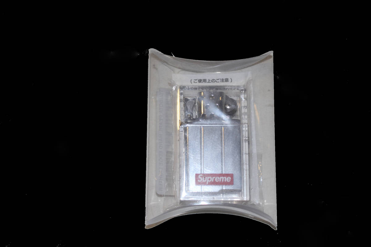 SUPREME TAUBOTA PEARL HARD EDGE LIGHTER CLEAR シュプリーム ジッポ拍卖