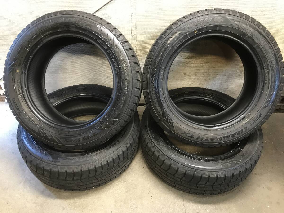 程度良【235/60R18】約10分山22年TOYO ウィンタートランパスTX スタッドレスタイヤ 4本拍卖