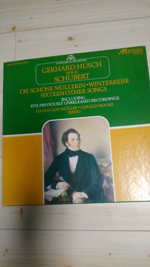 《ゲルハルト・ヒッシュ・スイング・シューベルト》LP3枚組 米盤 ミューラー、ムーア(ピアノ)「冬の旅」他拍卖