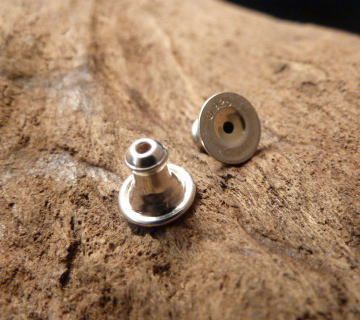 svp02/ピアス用シリコンキャッチ3個売り/シルバー925silver925拍卖