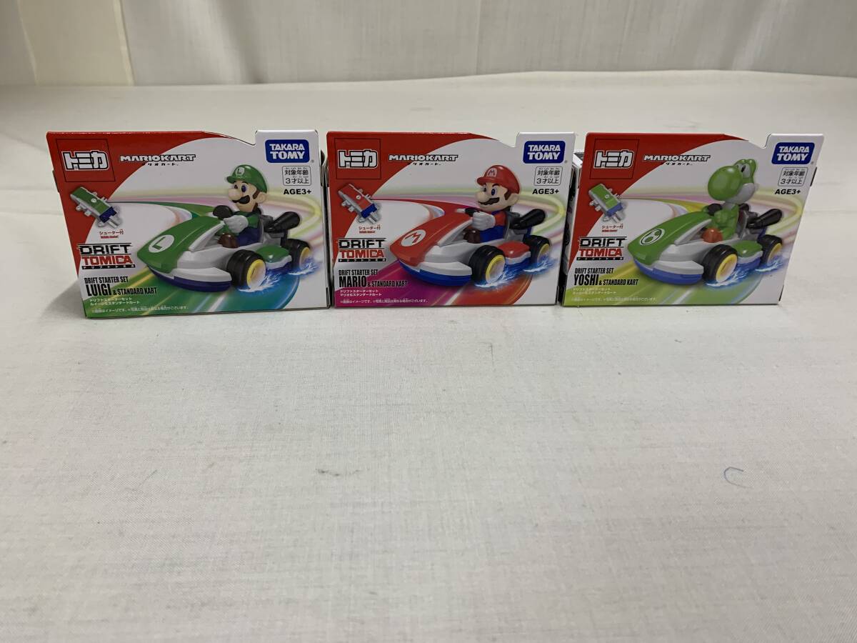 トミカマリオカート ドリフトトミカ マリオカート他x全3点セット カート&シューター付き  TAKARATOMY拍卖