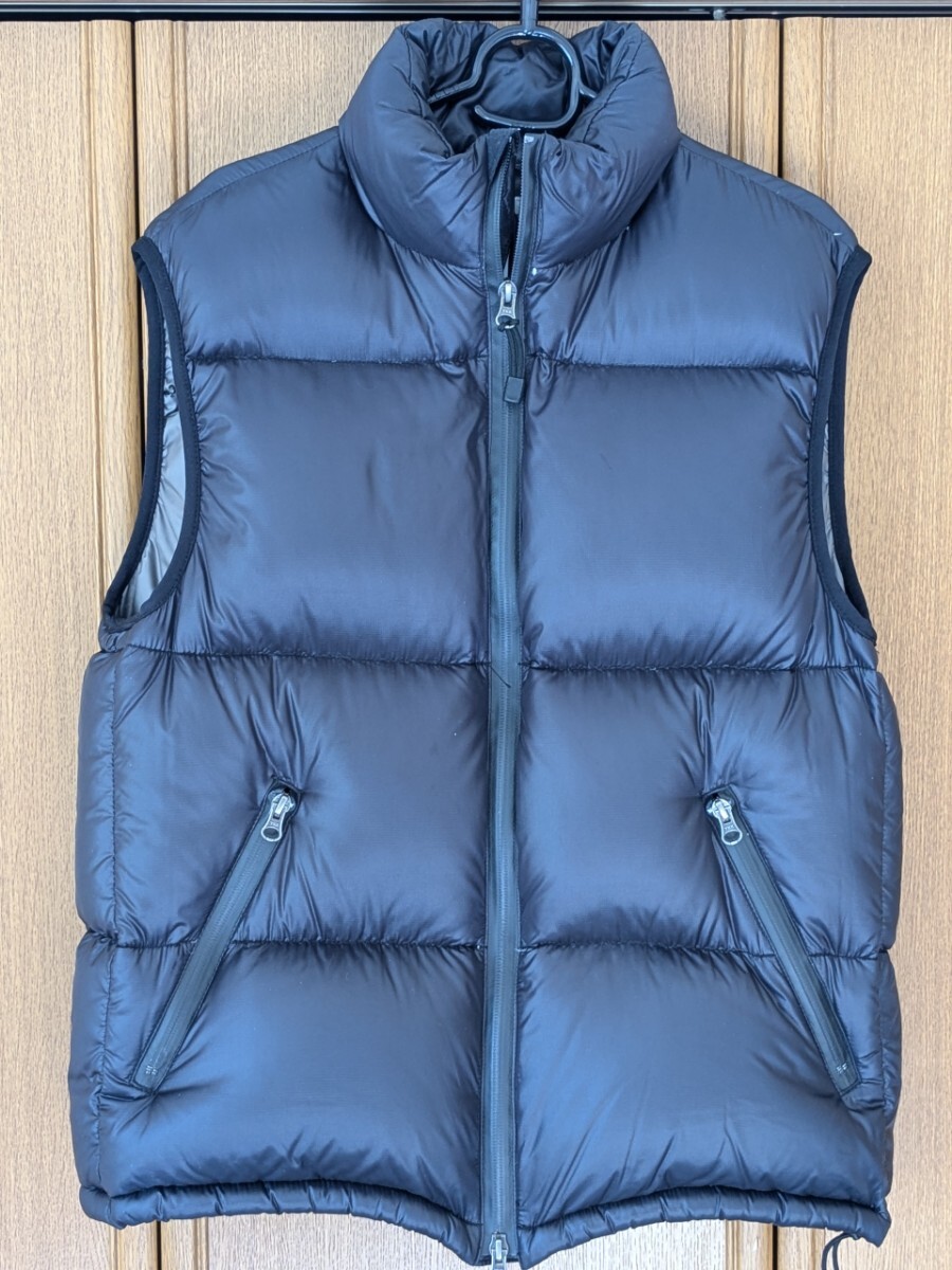 NANGA ナンガ URBAN RESEARCH DOORS アーバンリサーチ ドアーズ ダウンベスト BALMY 40 Lサイズ 黒色 ブラック 日本製 即決拍卖
