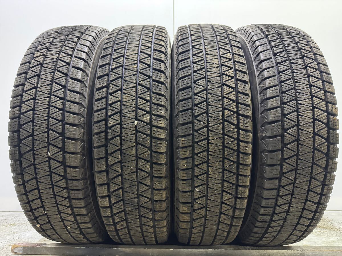 ☆1525【175/80R15】 激安 2022製 BRIDGESTONE ブリザック DM-V3 冬×4 約8mm(8分山)拍卖