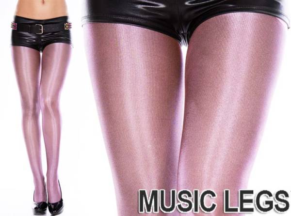 A408)MusicLegsメタリックストッキング ML7180 ネオンピンク ラメタイツ ダンス 衣装 派手 ミュージックレッグス レディース パンスト拍卖