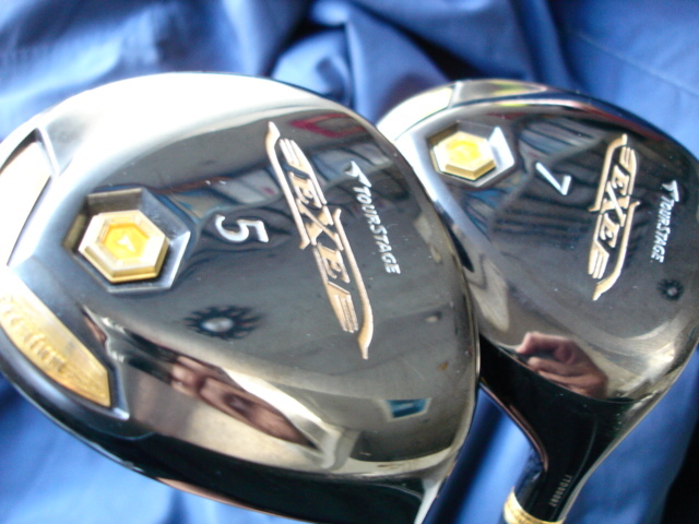 今、即決・良品 !!!◆◆ 超高級 超軽量 ブリヂストン スーパープレミアム EXE SUPER PREMIUM <5w+7w> ◆◆豪華2本組!!!拍卖