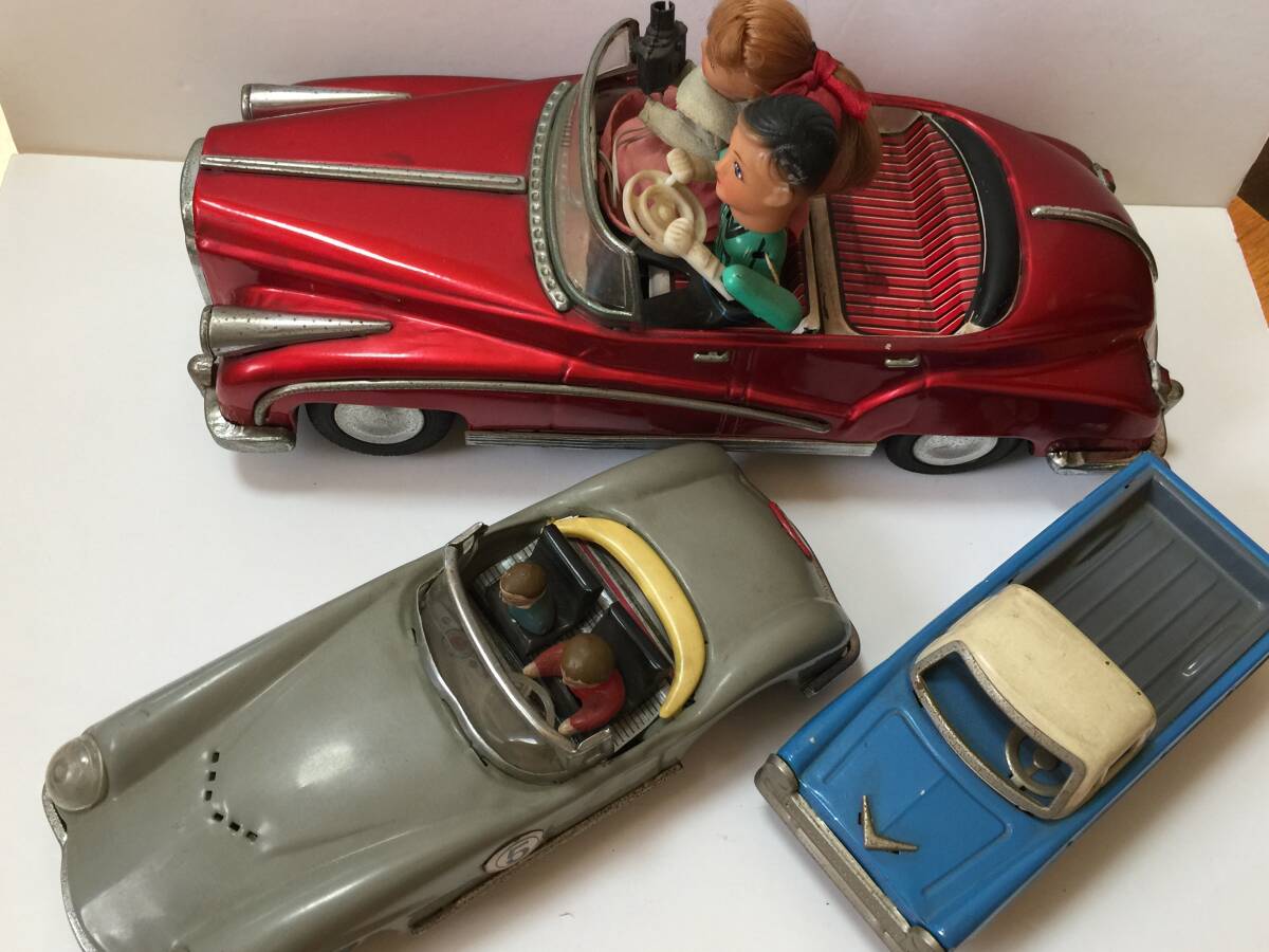 ★ジャンク★ 中国制造 ブリキ ミニカー ME630 MF033 MF763 3台セット拍卖