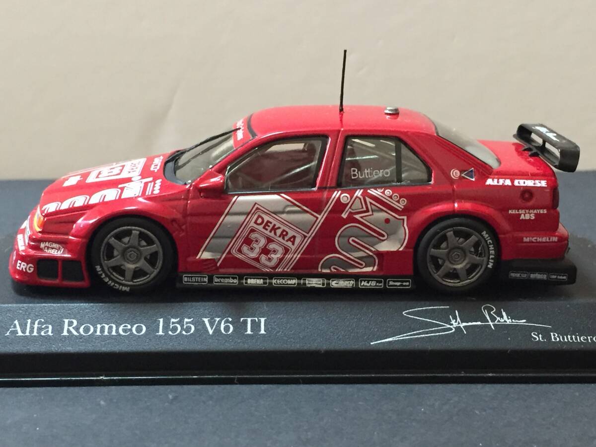 MINICHAMPS ミニチャンプス 1/43 Alfa Romeo アルファロメオ 155 V6 TI拍卖