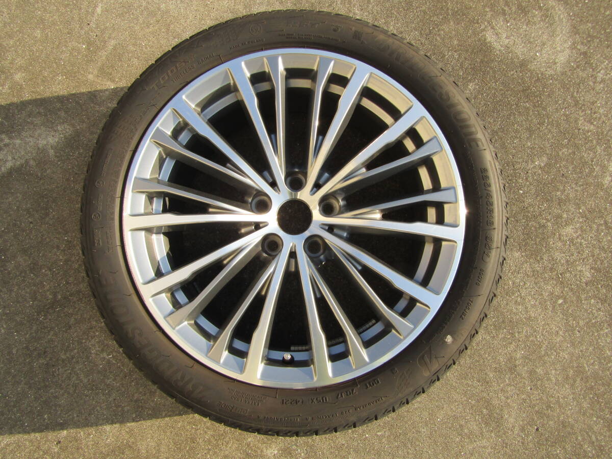 BMW 純正 18インチ ホイール タイヤ 7,5J +25 G20 G21 3シリーズ ブリヂストン 225 45 18 ■■ 13012302拍卖