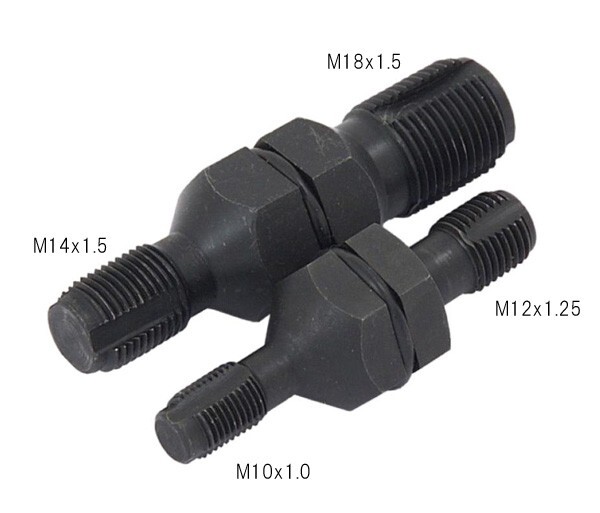 2pcスパークプラグネジ山修正ツール 10mm 12mm 14mm 18mm A065拍卖