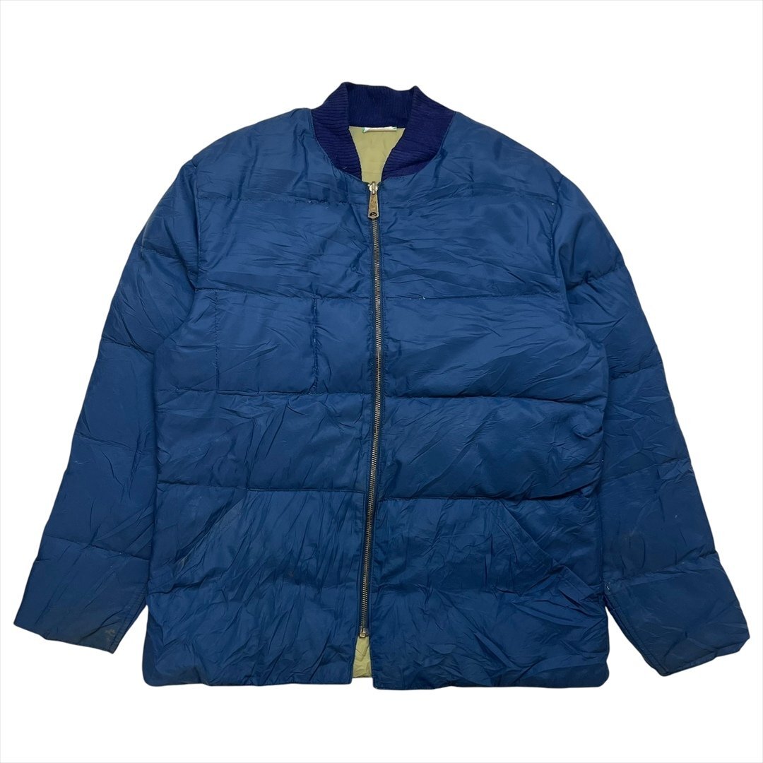 ダウン ジャケット ネイビー 古着 メンズ FREE アメカジ Vintage ヴィンテージ ビンテージ アウター拍卖