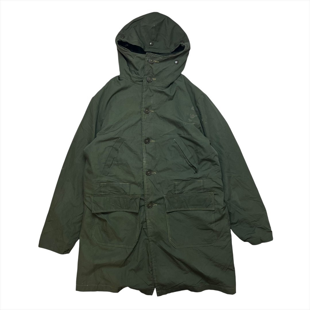 SALIK product ユーロ ミリタリー フィールド パーカー グリーン Military 古着 メンズ FREE ボア ライナー 付き モッズコート ベルギー拍卖
