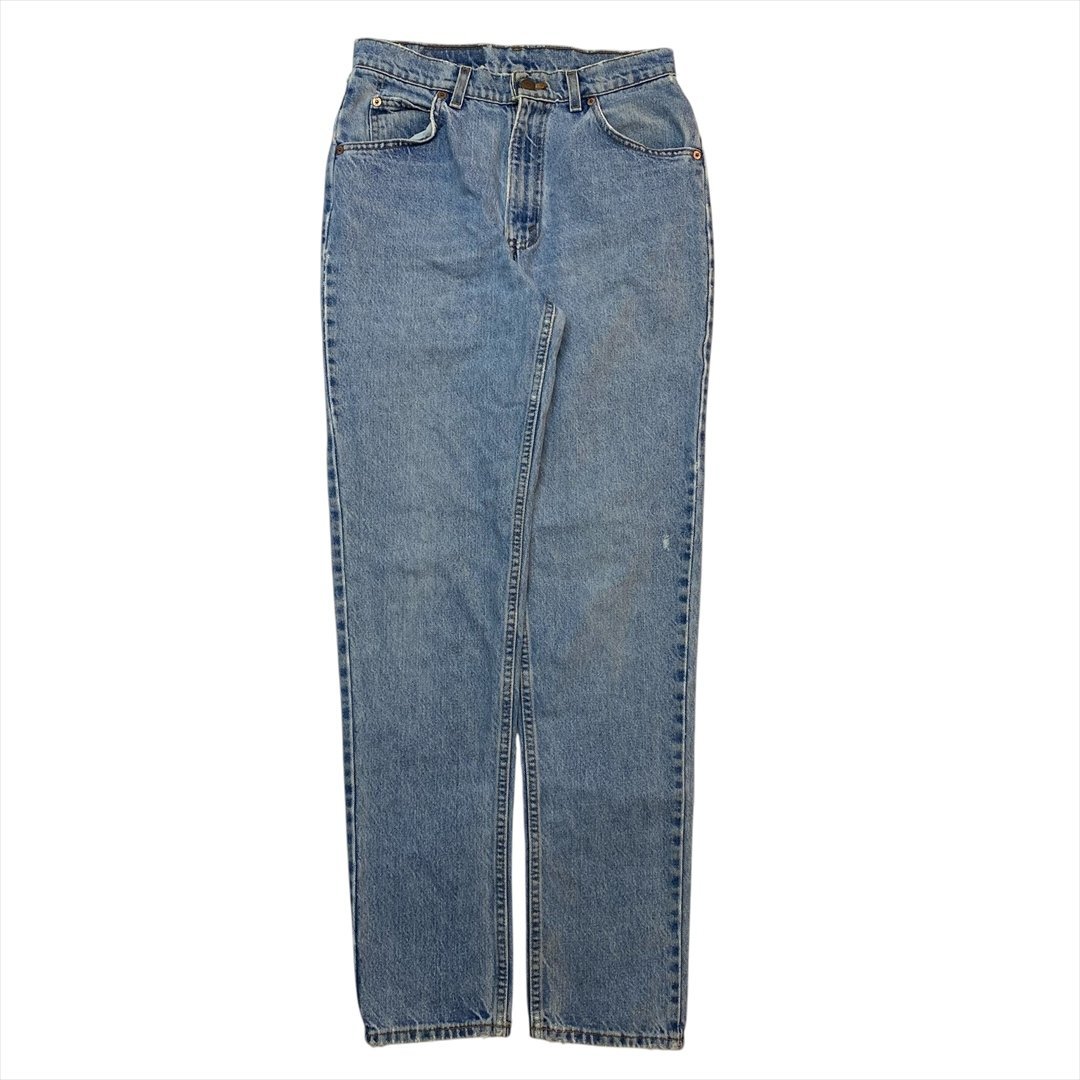 90s 15921 SLIM FIT TAPERED LEG リーバイス デニム パンツ ジーンズ ボトムス ブルー LEVIS 古着 レディース L ジーパン ヴィンテージ拍卖