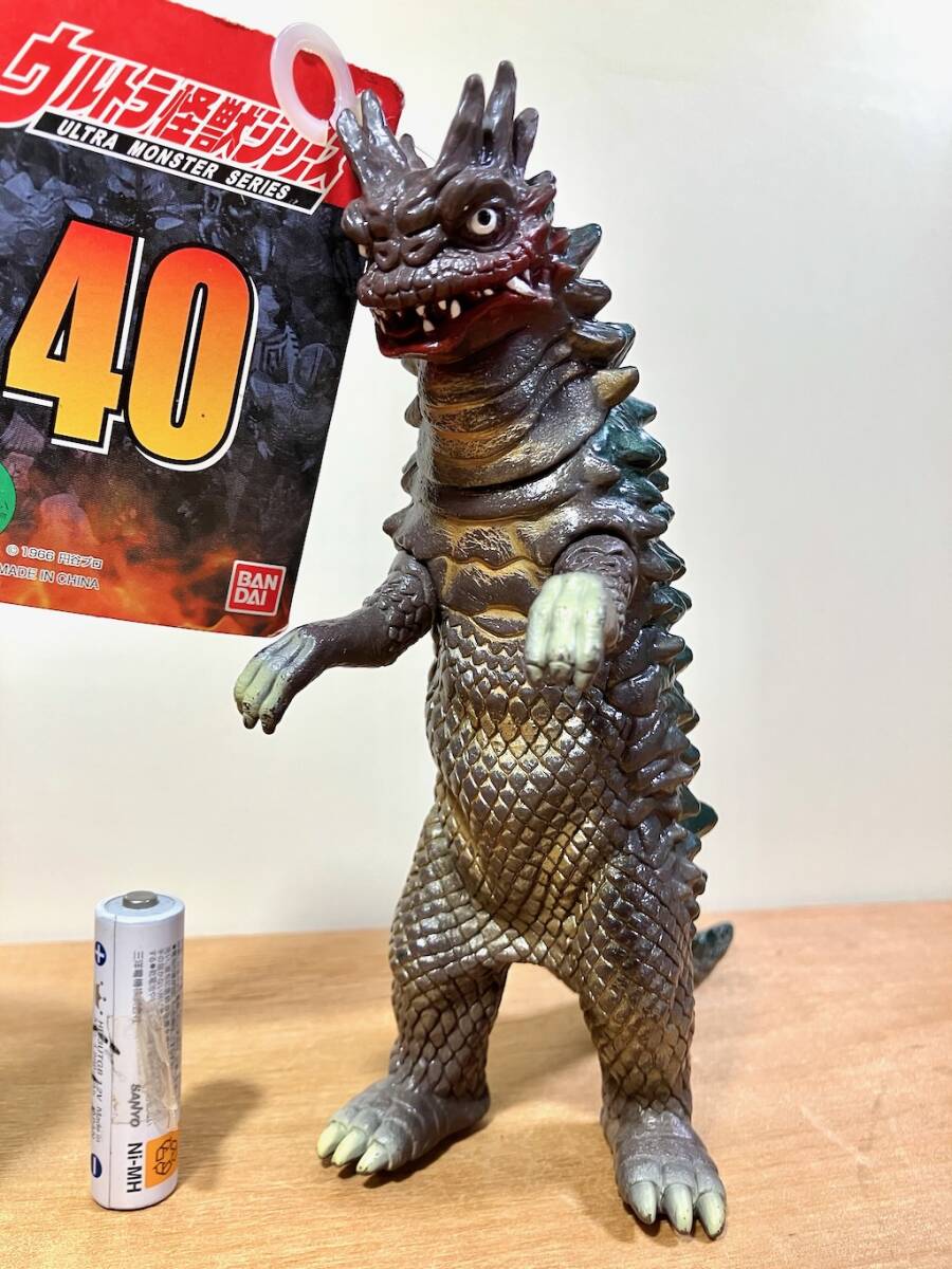 タグ付き ベムラー 40 旧 ウルトラ怪獣 タグ バンダイ ウルトラ怪獣シリーズ 中古拍卖