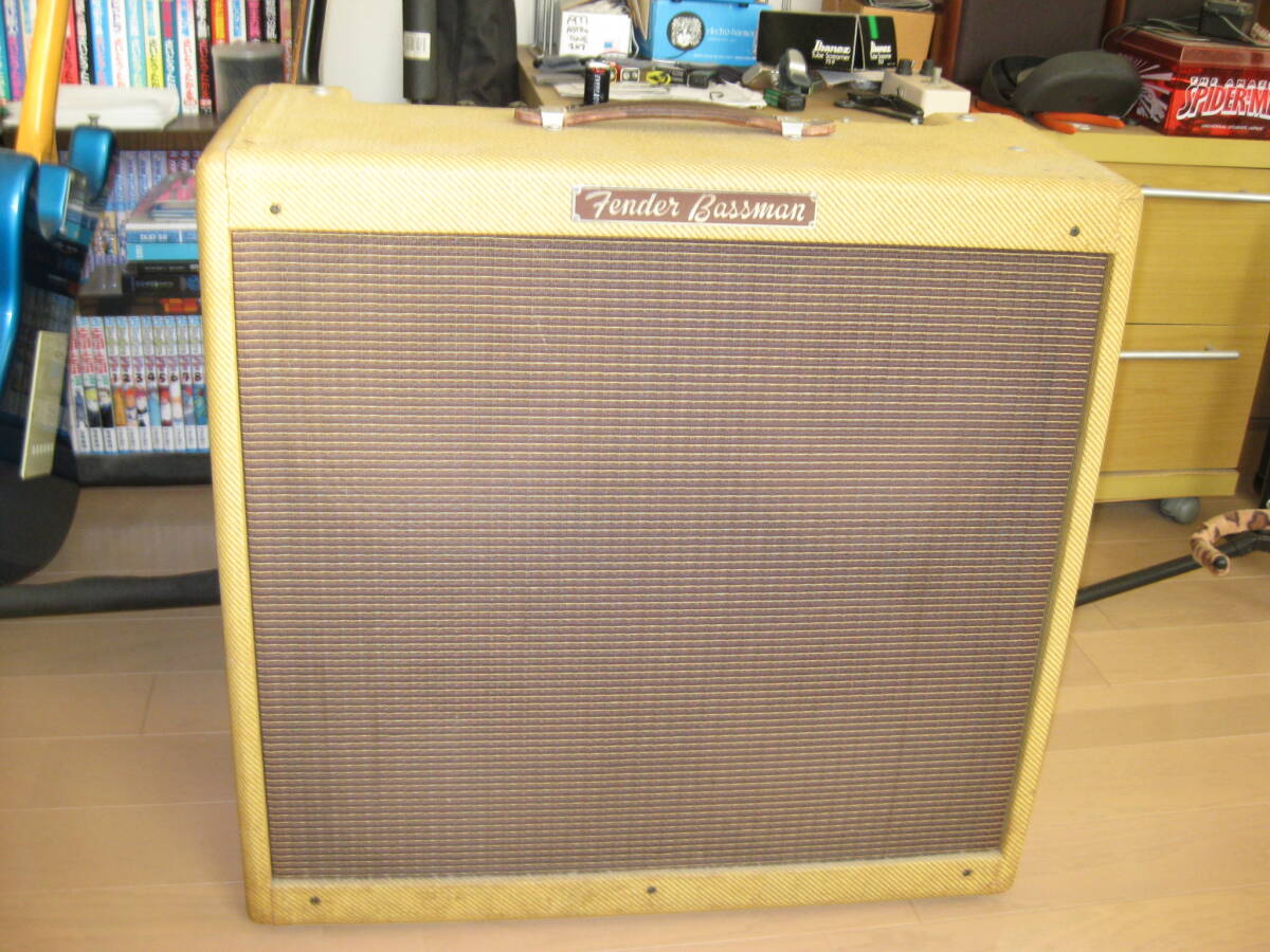 Fender '59 BASSMAN 10インチSP×4発ベースマン 1990年製 正常作動確認済み ブルースギタリストのあなたへ!拍卖