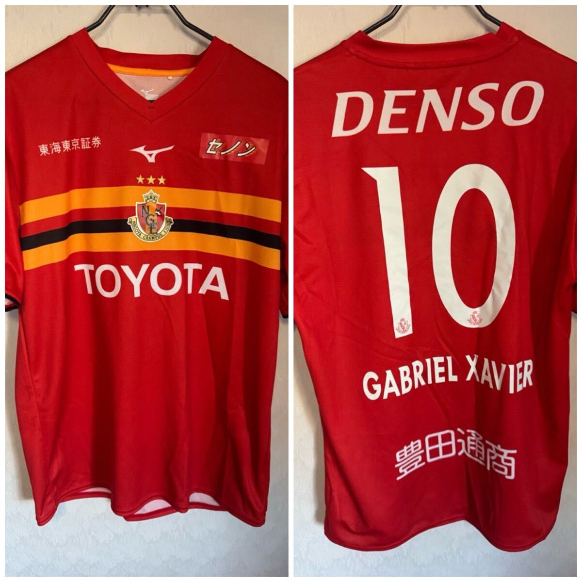 名古屋グランパス ガブリエルシャビエル 2019 ユニホーム Lサイズ 拍卖