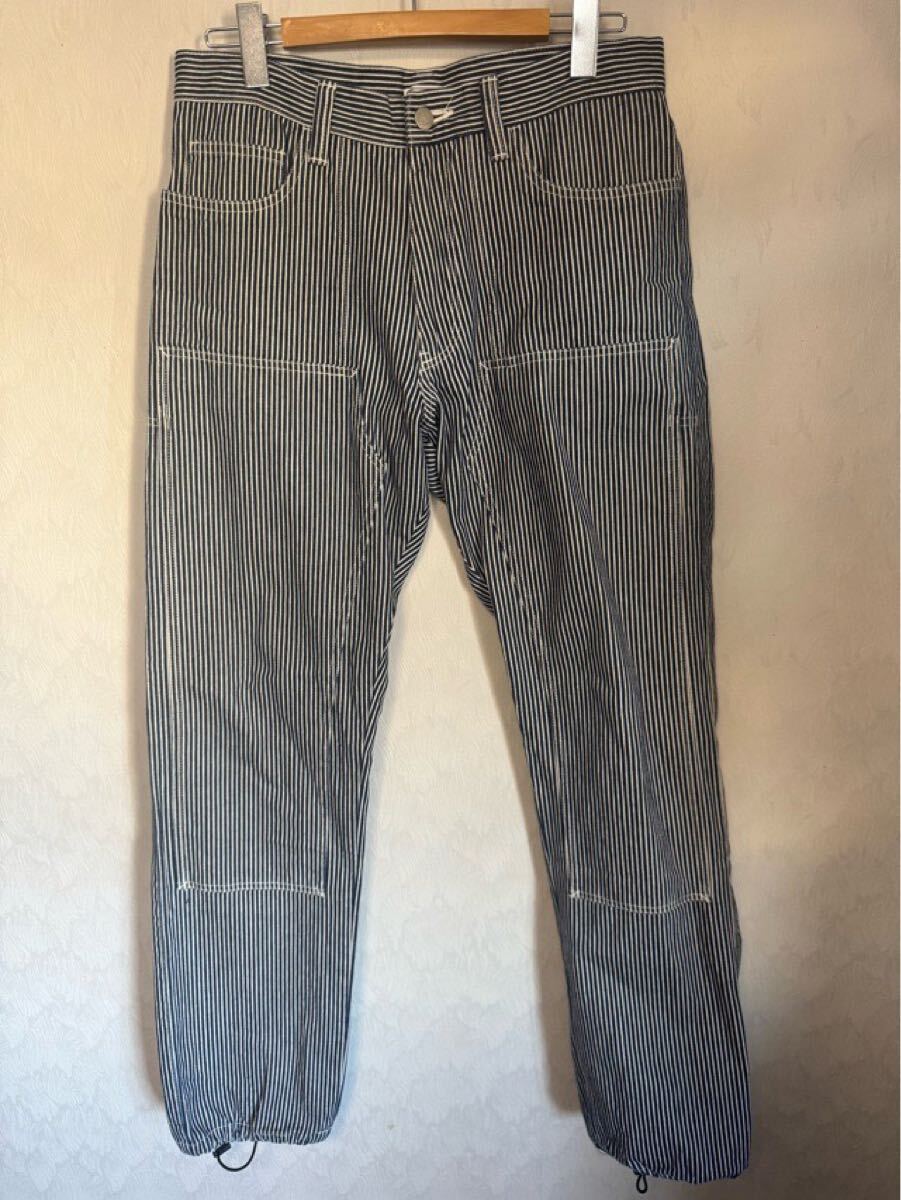 M&M エムアンドエムカスタムパフォーマス ヒッコリー ペインターパンツ Mサイズ拍卖