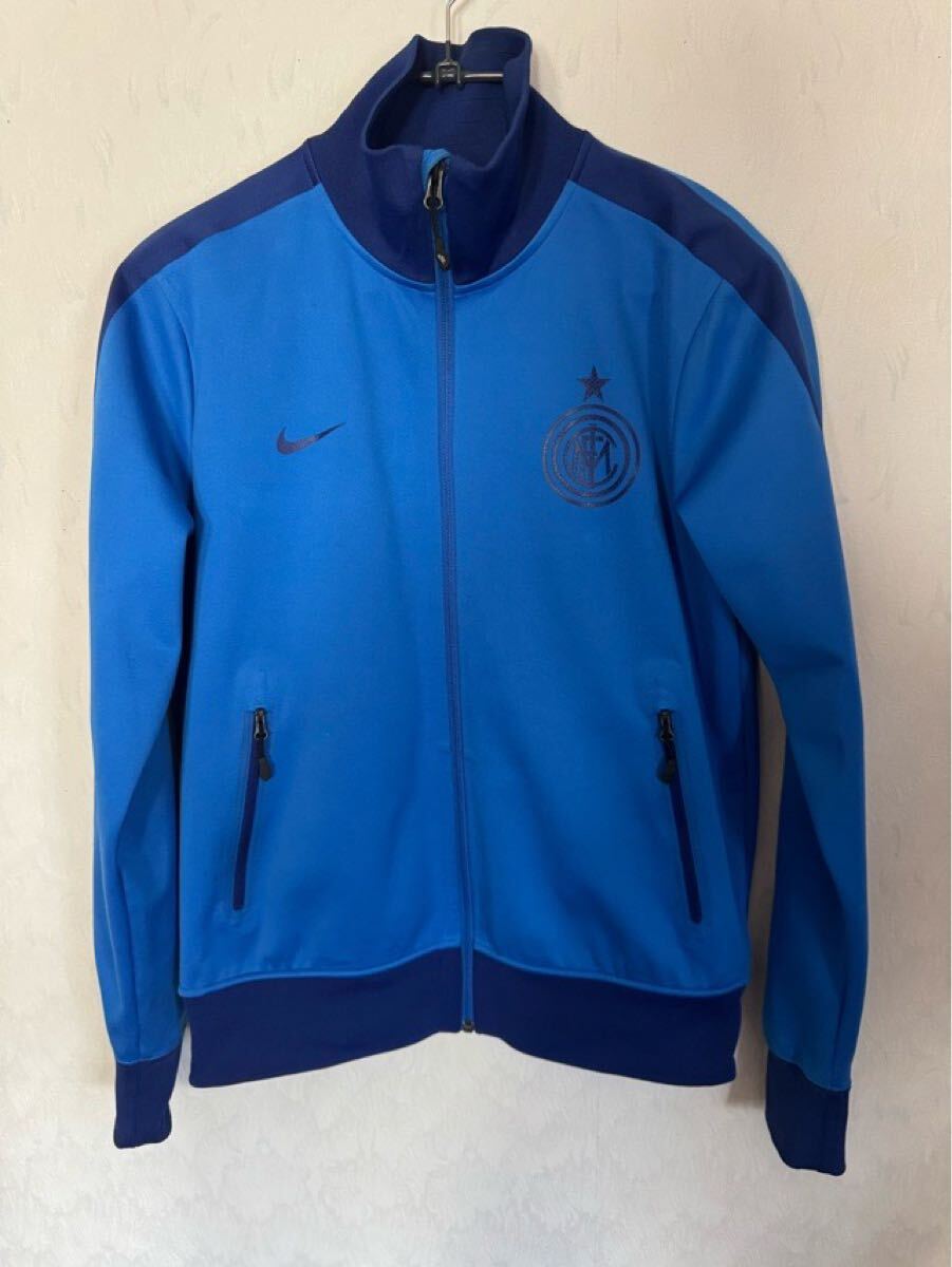 ナイキ NIKE トラックジャケット インテル ブルー Mサイズ 長友拍卖