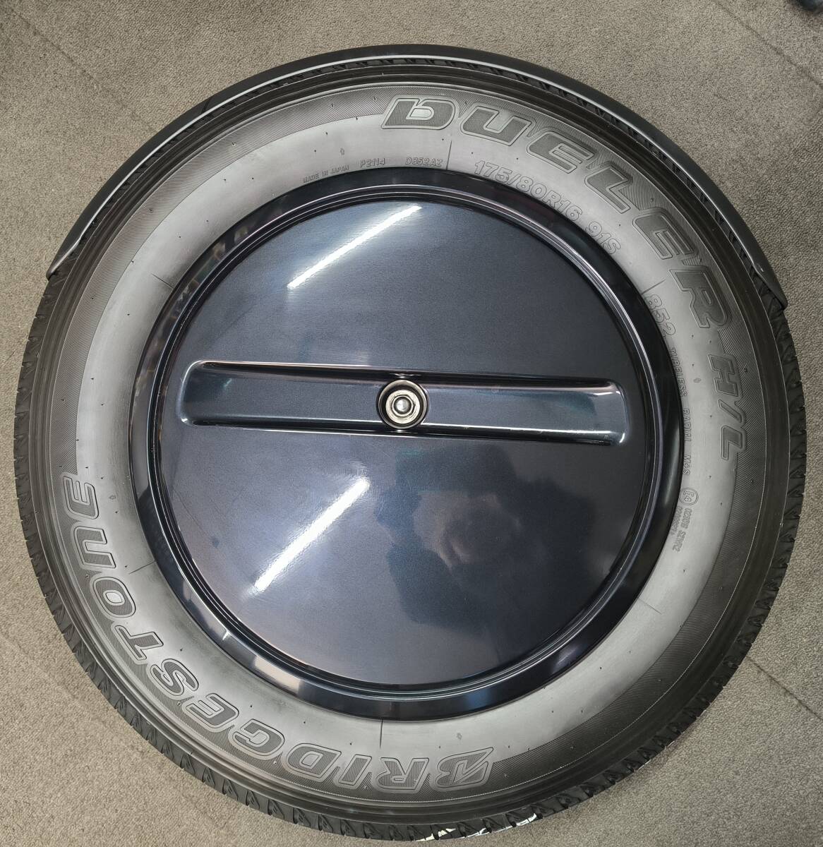 ★格安売切★スズキ ジムニー スペア タイヤ ホイール★175/80R16★BS DUELER H/L★2024年★1本★No18120拍卖