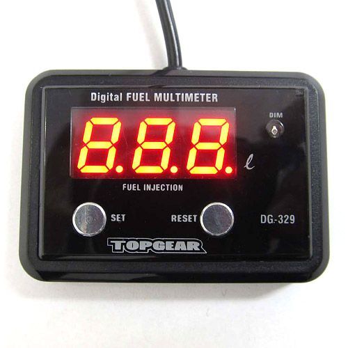 即納 プロテック DG-329 バイク※FI車用精密燃料計 デジタルフューエルマルチメーター ガソリンタンク99.9リットル以下用 11282拍卖