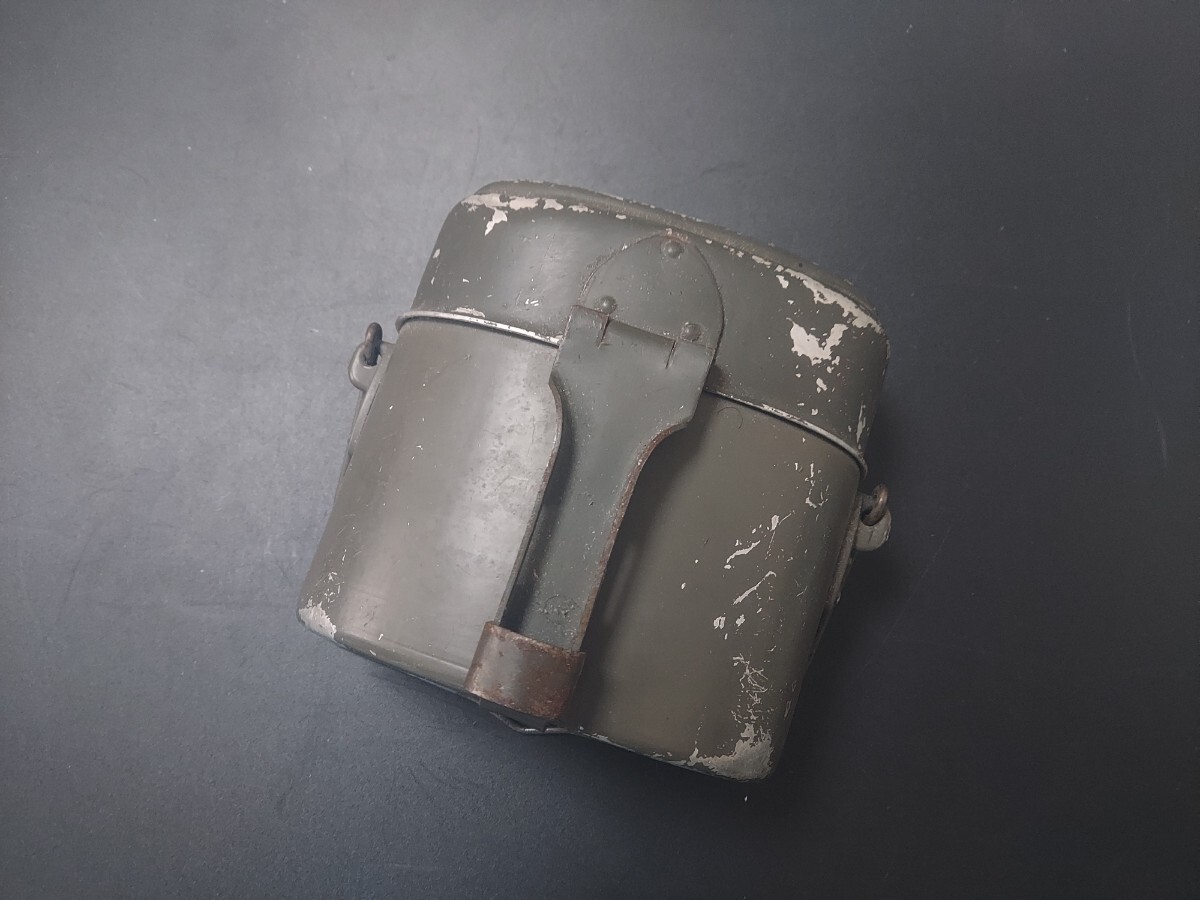 WW2フィンランド軍 m/28飯盒 1963年製 WWⅡ 冬戦争 継続 ラップランド 第二次世界大戦 メスキット 飯ごう メスティン拍卖