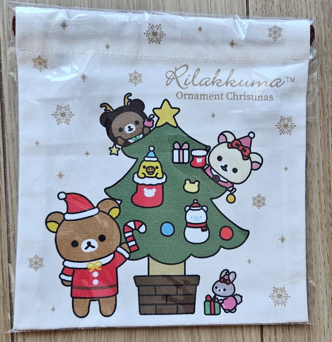 ♪リラックマストア2024クリスマス♪巾着♪拍卖