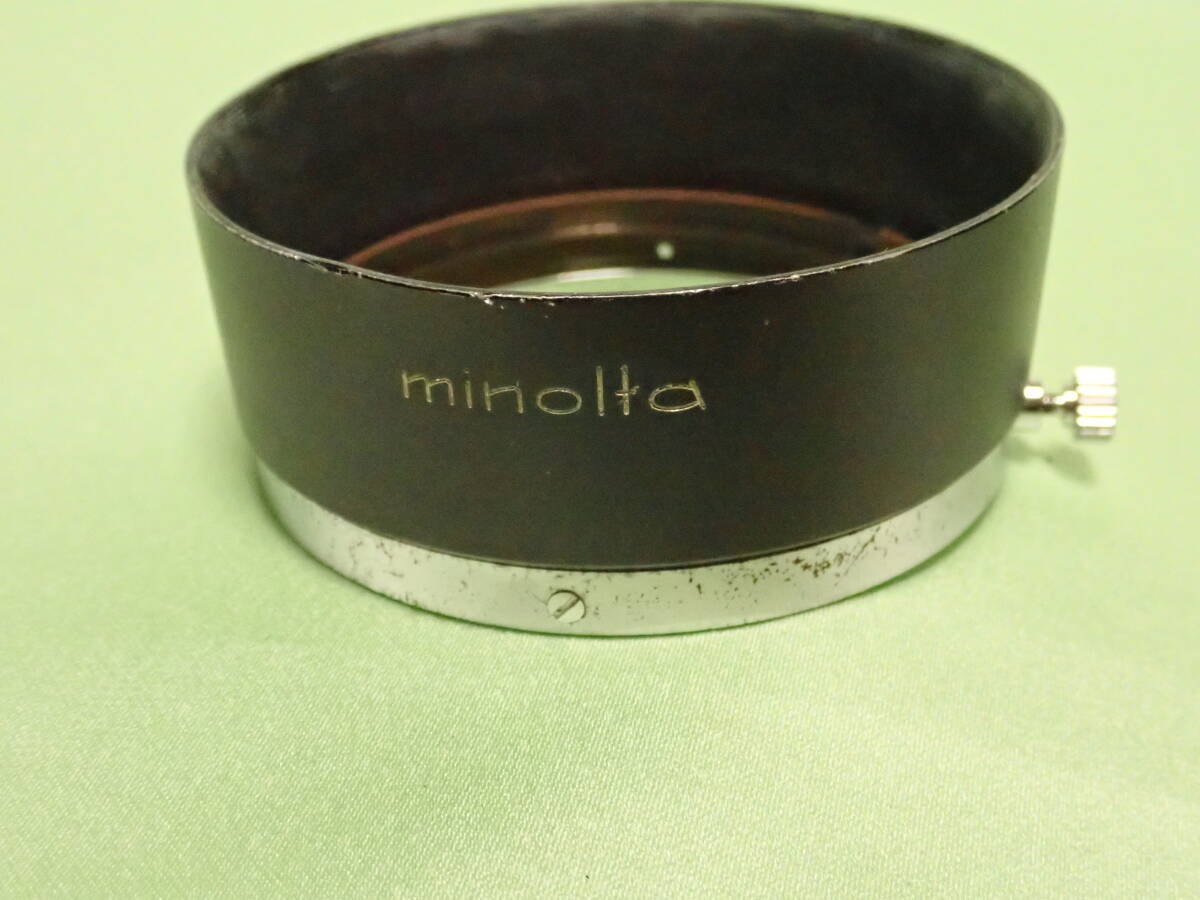 minolta D57KG ミノルタ オートロッコール 58mm F1.4用 内径57mm カブセ式 メタルフード拍卖