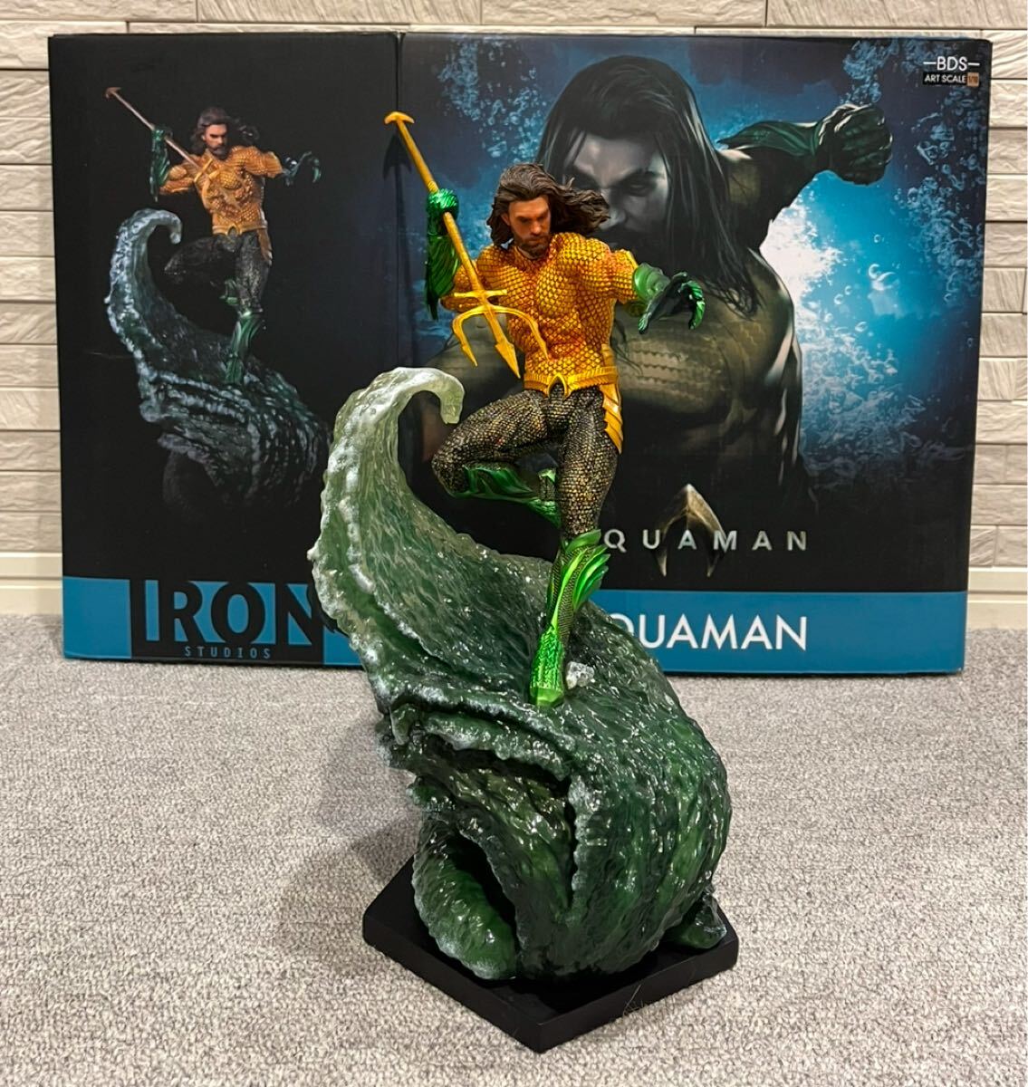 破損あり アイアンスタジオ アクアマン拍卖