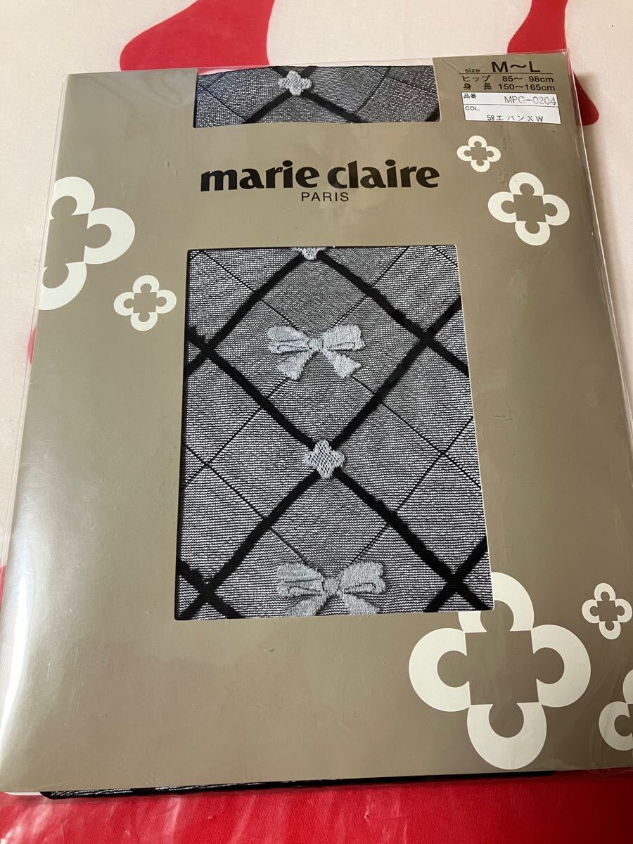 marie claire paris パンティストッキング エバンXW デザイン 柄 パンスト panty stocking マリクレール mpg-0204 ユニチカバークシャー拍卖