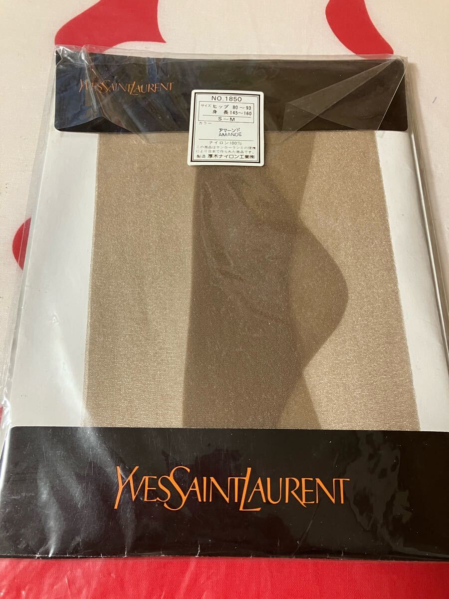 yves saint laurent パンティストッキング S-M アマーンド イブ サンローラン 厚木ナイロン パンスト panty stocking 拍卖