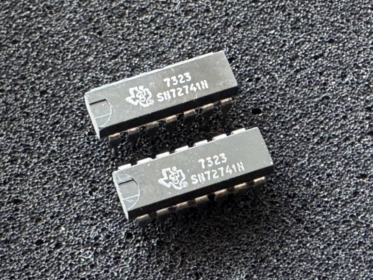 SN72741 ビンテージシングルオペアンプ 2個セット拍卖