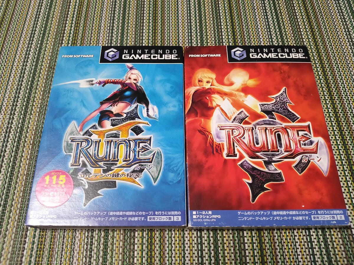 RUNE RUNE II 〜コルテンの鍵の秘密〜/ルーン Lost Kingdom フロムソフトウェア From Software ゲームキューブ Nintendo GAMECUBE NGC 拍卖