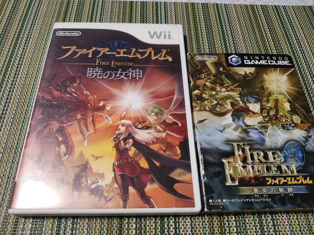ファイアーエムブレム 蒼炎の軌跡 ファイアーエムブレム 暁の女神/任天堂 Nintendo GAMECUBE Wii Fire Emblem ファイヤーエンブレム FE 拍卖