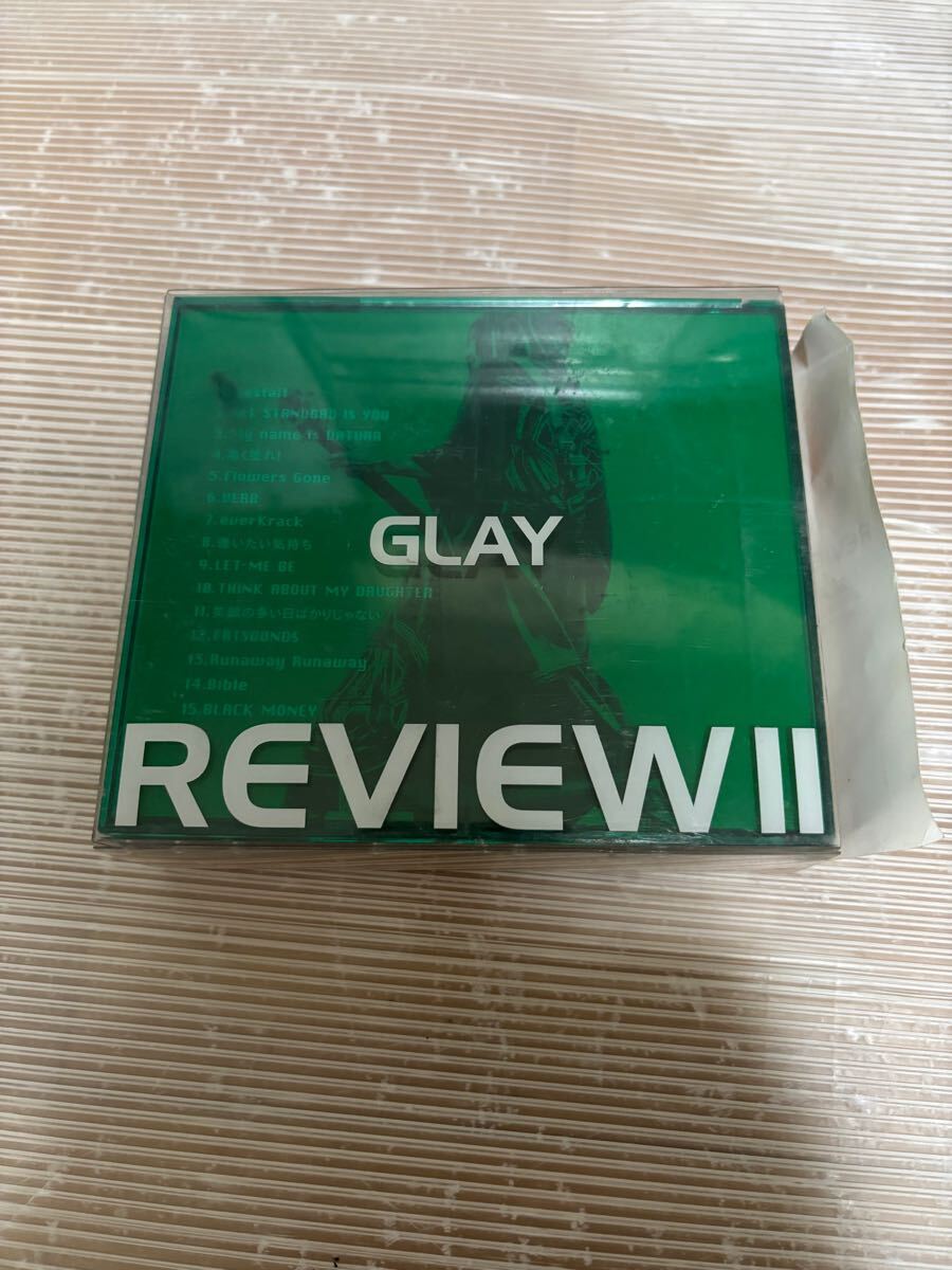 CD GLAY グレィ REVIEWⅡ 4枚拍卖